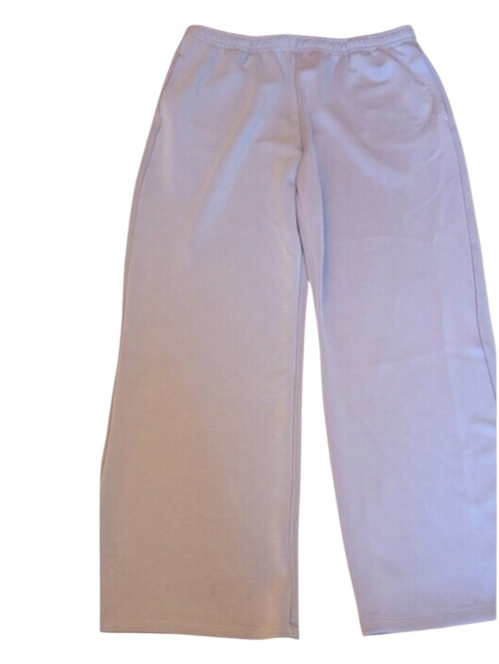 Lazypants! Wide-Leg Light Lavender Track Pants for Women